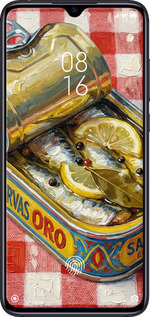 Силиконовый чехол Vintage Sardine Tin Phone для Xiaomi Mi 9 Lite - 6772u-1834 изображение 