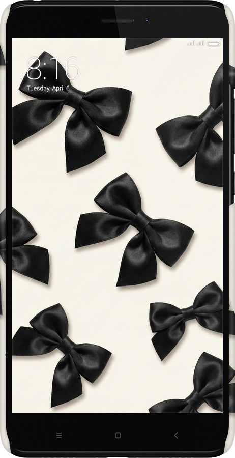 3D пластиковый матовый чехол Dark Coquette для Xiaomi Mi Max 2 - 6765m-994 изображение 