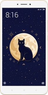 2D пластиковый чехол Cute Cat Celestial/Witchy для Xiaomi Mi Max 2 - 6787t-994 изображение 