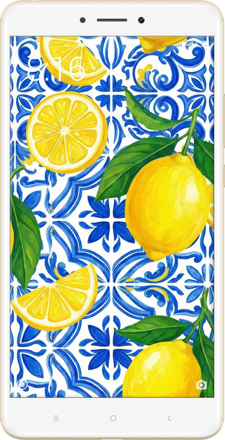 2D пластиковий чехол Grocery Girl Italian Summer для Xiaomi Mi Max 2 - 6766t-994 изображение 