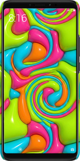 3D пластиковый матовый чехол Y2K Jelly Dream для Xiaomi Mi Max 3 - 6780m-1534 изображение 