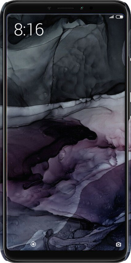 3D пластиковый матовый чехол Абстракция искусство для Xiaomi Mi Max 3 - 6434m-1534 изображение 