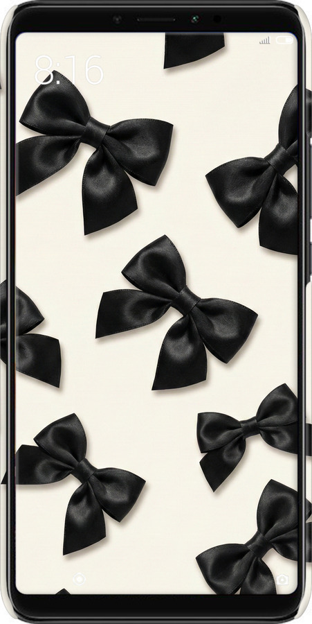 3D пластиковый матовый чехол Dark Coquette для Xiaomi Mi Max 3 - 6765m-1534 изображение 