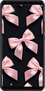 2D пластиковый чехол Coquette Ribbons Dark Coquette для Xiaomi Mi Max 3 - 6767t-1534 изображение 