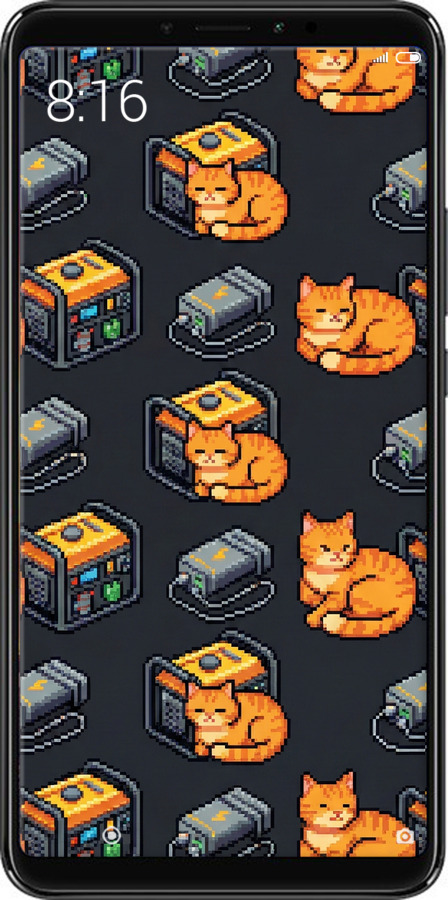 2D пластиковый чехол Autonomous Zone для Xiaomi Mi Max 3 - 6771t-1534 изображение 