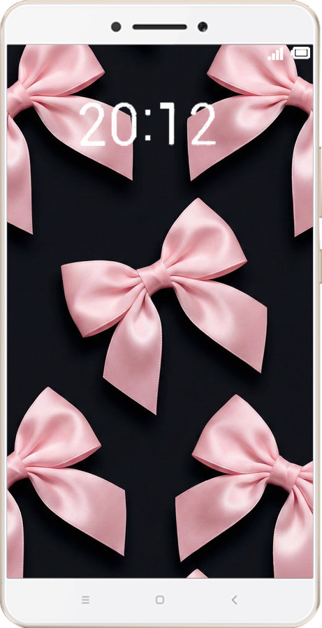 Силиконовый чехол Coquette Ribbons Dark Coquette для Xiaomi Mi Max - 6767u-275 изображение 