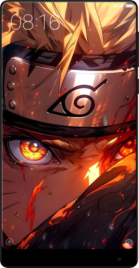 TPU чехол Наруто для Xiaomi Mi MiX 2 - 6277b-1067 изображение 