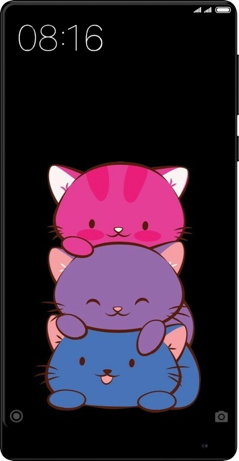 TPU чехол Милі котятка для Xiaomi Mi MiX 2 - 6518b-1067 изображение 