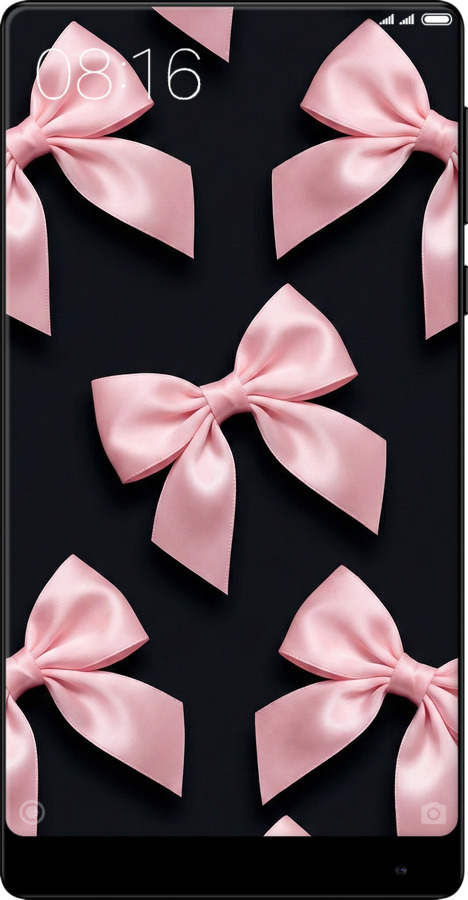 TPU чехол Coquette Ribbons Dark Coquette для Xiaomi Mi MiX 2 - 6767b-1067 изображение 