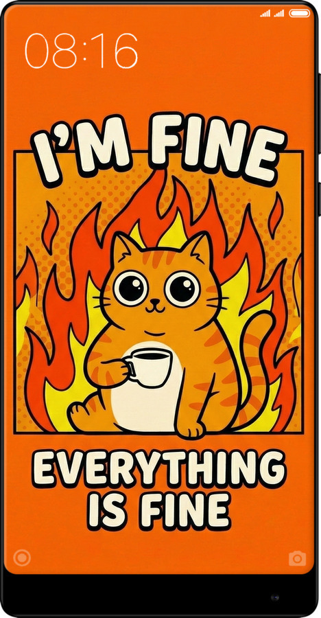 TPU чехол Funny Cat для Xiaomi Mi MiX 2 - 6786b-1067 изображение 