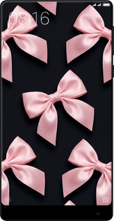 2D пластиковый чехол Coquette Ribbons Dark Coquette для Xiaomi Mi MiX 2 - 6767t-1067 изображение 