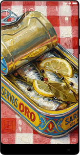 2D пластиковый чехол Vintage Sardine Tin Phone для Xiaomi Mi MiX 2 - 6772t-1067 изображение 