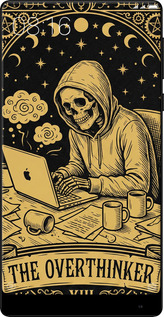 2D пластиковый чехол The Overthinker для Xiaomi Mi MiX 2 - 6774t-1067 изображение 