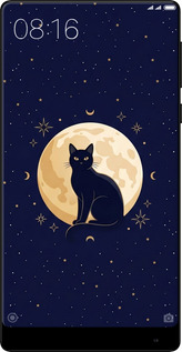2D пластиковий чехол Cute Cat Celestial/Witchy для Xiaomi Mi MiX 2 - 6787t-1067 изображение 