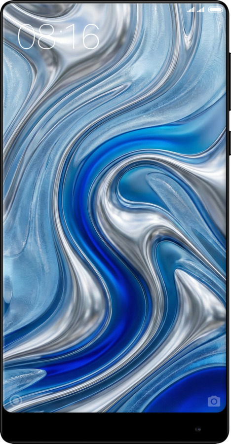 Силиконовый чехол Liquid Chrome для Xiaomi Mi MiX 2 - 6781u-1067 изображение 