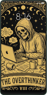 TPU чехол The Overthinker для Xiaomi Mi Mix 2s - 6774b-1438 изображение 