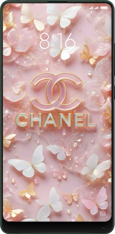TPU чехол Шанель для Xiaomi Mi Mix 2s - 6366b-1438 изображение 
