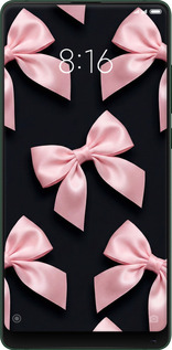Силиконовый чехол Coquette Ribbons Dark Coquette для Xiaomi Mi Mix 2s - 6767u-1438 изображение 