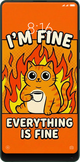 Силиконовый чехол Funny Cat для Xiaomi Mi Mix 2s - 6786u-1438 изображение 