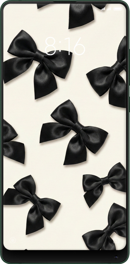 Силіконовий чехол Dark Coquette для Xiaomi Mi Mix 2s - 6765u-1438 изображение 