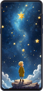 2D пластиковий чехол Маленький принц для Xiaomi Mi Mix 3 - 6326t-1599 изображение 