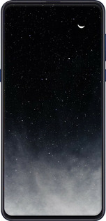 2D пластиковий чехол Голубые облака, Голубая луна для Xiaomi Mi Mix 3 - 6396t-1599 изображение 