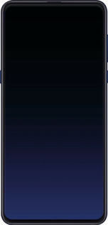 Силіконовий чехол Градієнт у темно-синьому стилі для Xiaomi Mi Mix 3 - 6542u-1599 изображение 
