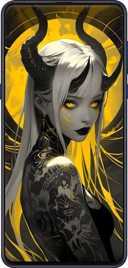 2D пластиковий чехол Аніме демон 2 для Xiaomi Mi Mix 3 - 6309t-1599 изображение 