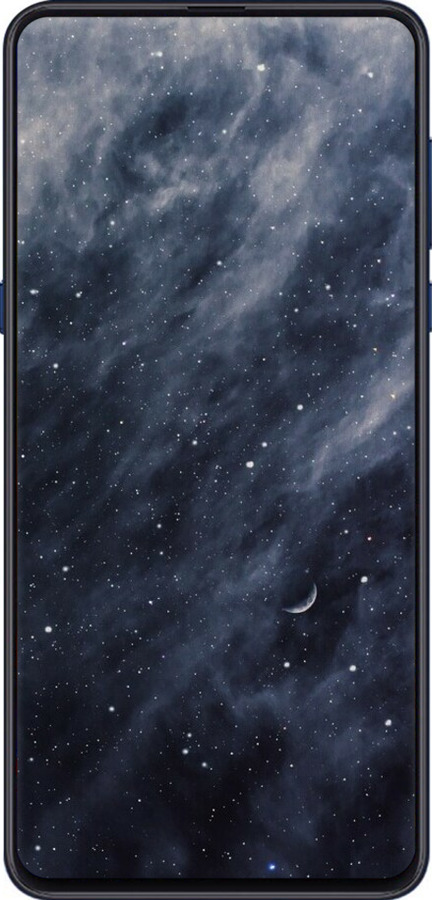 Силиконовый чехол Голубые облака, Голубая луна для Xiaomi Mi Mix 3 - 6398u-1599 изображение 