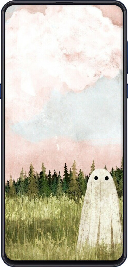 2D пластиковый чехол Привидение для Xiaomi Mi Mix 3 - 6401t-1599 изображение 