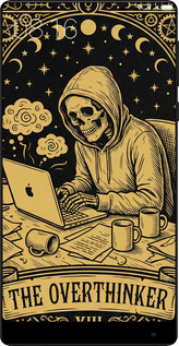 Силиконовый чехол The Overthinker для Xiaomi Mi MiX - 6774u-426 изображение 