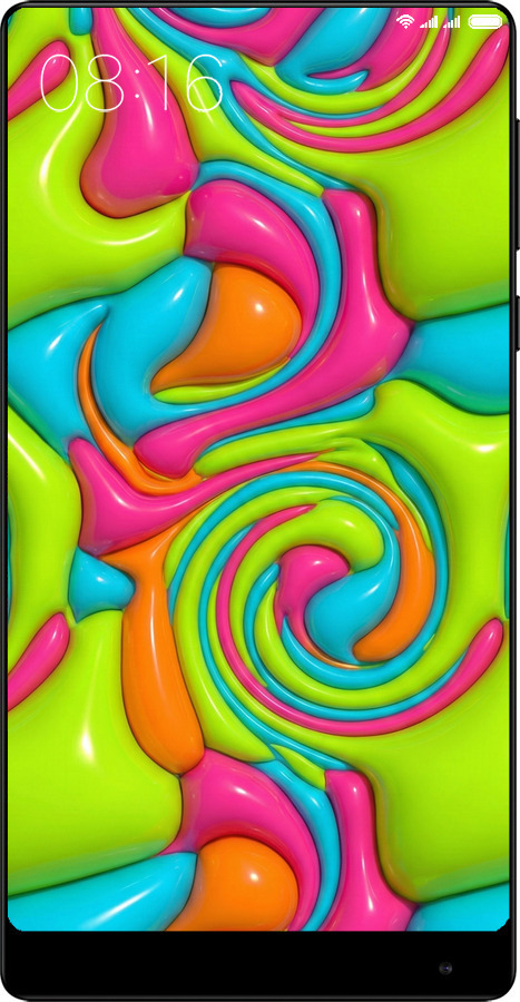 Силиконовый чехол Y2K Jelly Dream для Xiaomi Mi MiX - 6780u-426 изображение 