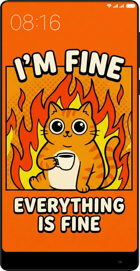 Силиконовый чехол Funny Cat для Xiaomi Mi MiX - 6786u-426 изображение 