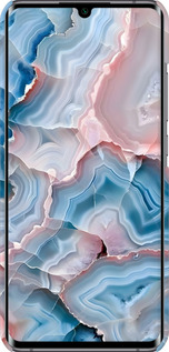 3D пластиковый матовый чехол Мрамор для Xiaomi Mi Note 10 Lite - 6306m-1937 изображение 