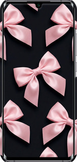 3D пластиковий матовий чехол Coquette Ribbons Dark Coquette для Xiaomi Mi Note 10 Lite - 6767m-1937 изображение 