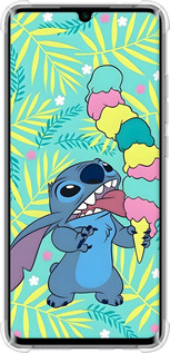 Силикон с усиленными углами чехол Стич для Xiaomi Mi Note 10 Lite - 6361sp-1937 изображение 