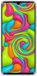 Силіконовий протиударний с посиленими кутами чехол Y2K Jelly Dream для Xiaomi Mi Note 10 Lite - 6780sp-1937 изображение 