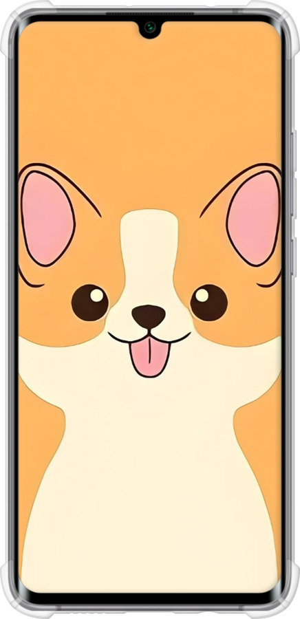 Силіконовий протиударний с посиленими кутами чехол Милый пес для Xiaomi Mi Note 10 Lite - 6296sp-1937 изображение 