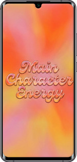 Силіконовий чехол Aura Gradient Main Character Energy Aesthetic Y2K для Xiaomi Mi Note 10 Lite - 6783u-1937 изображение 