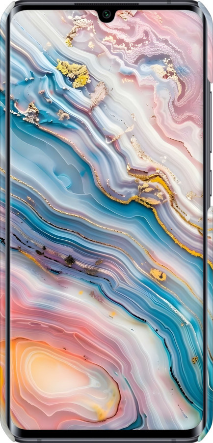 3D пластиковый матовый чехол Мрамор красивый для Xiaomi Mi Note 10 - 6376m-1820 изображение 