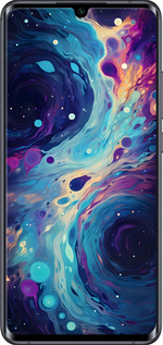 Силиконовый чехол Арт акварель для Xiaomi Mi Note 10 - 6329u-1820 изображение 