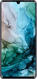 Силиконовый чехол С красочной абстрактной картиной Соленые берега для Xiaomi Mi Note 10 - 6405u-1820 изображение 