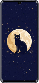 2D пластиковый чехол Cute Cat Celestial/Witchy для Xiaomi Mi Note 10 - 6787t-1820 изображение 
