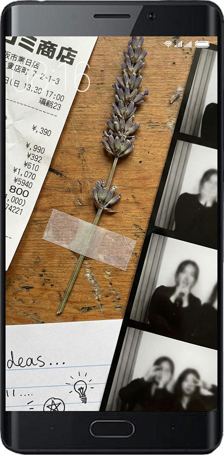 Силиконовый чехол Aesthetic Scrapbook Collage для Xiaomi Mi Note 2 - 6773u-422 изображение 