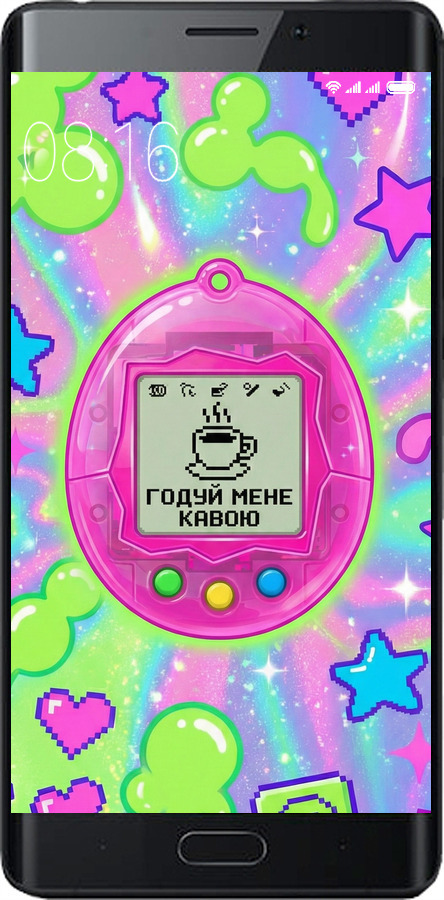 Силиконовый чехол Y2K Aesthetic Retro Pet: Годуй мене кавою для Xiaomi Mi Note 2 - 6784u-422 изображение 