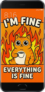 Силиконовый чехол Funny Cat для Xiaomi Mi Note 3 - 6786u-978 изображение 