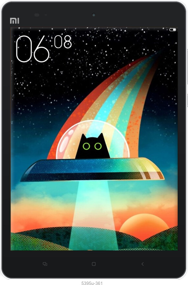 Силіконовий чехол № 5395 для Xiaomi Mi Pad - 5395u-361 изображение 