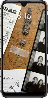 3D пластиковый матовый чехол Aesthetic Scrapbook Collage для Xiaomi Mi Play - 6773m-1644 изображение 