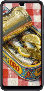 Силиконовый чехол Vintage Sardine Tin Phone для Xiaomi Mi Play - 6772u-1644 изображение 