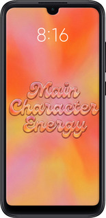 2D пластиковый чехол Aura Gradient Main Character Energy Aesthetic Y2K для Xiaomi Mi Play - 6783t-1644 изображение 